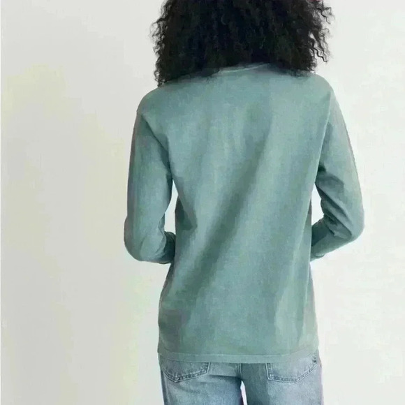 NWT Madewell Rivet & Thread Graphic Long-Sleeve Tee - Picture 3 of 8